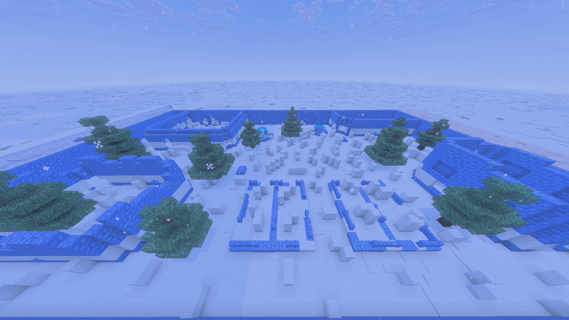 Snowball fight walls